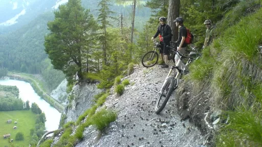 Mountainbike TourVersamertobel - Punkt 901 Tour-Bild Versamertobel - Punkt 901