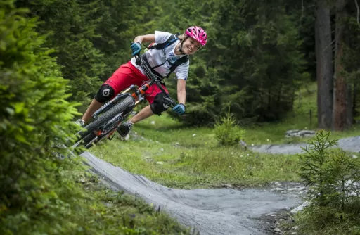 Mountainbike TourRunca Trail, Flims Tour-Bild Runca Trail, Flims