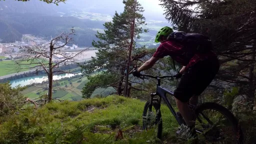 Mountainbike TourFelsberg Tschengels Tour-Bild Felsberg Tschengels
