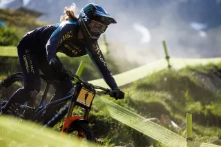 Themenbild UCI Mountain Bike Downhill World Cup Lenzerheide