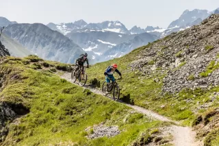 Themenbild Mountainbike Trail-Tipps in Graubünden
